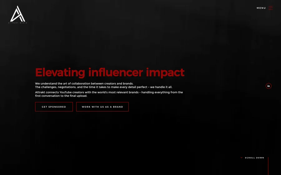 Attrakt Media — influencer marketing agency